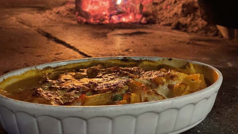 58. Penne al forno